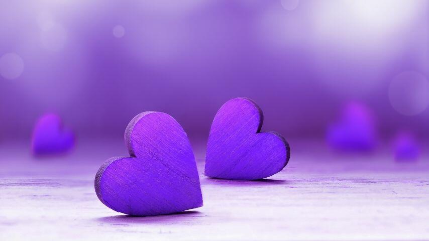 Signification Coeur Violet