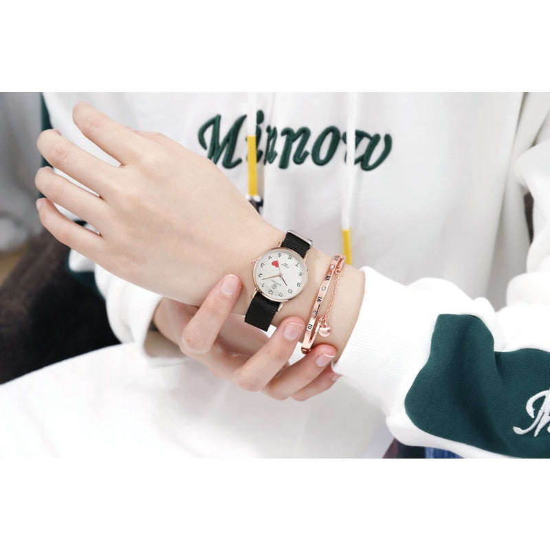 Montre Coeur Fashion