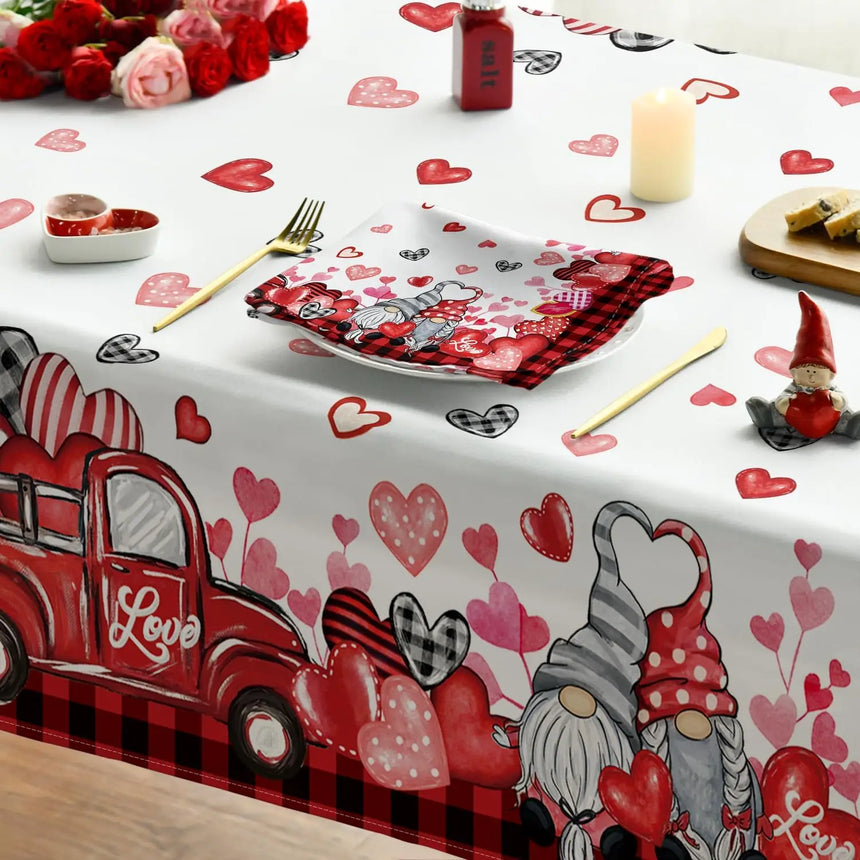 Nappe Lutins et Coeurs