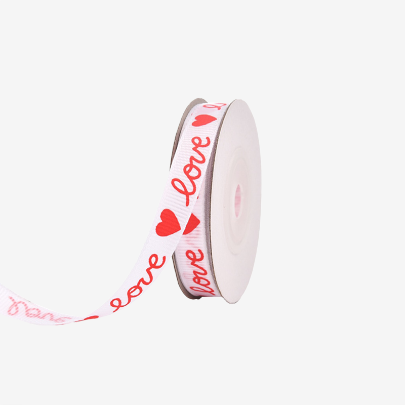Ruban Blanc Coeur & Love