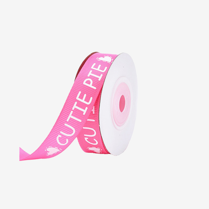 Ruban Rose Coeur Cutie Pie