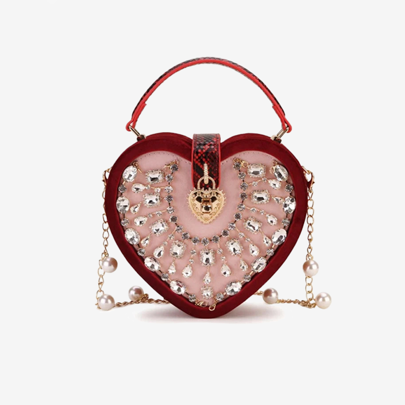 Sac à Main Coeur Bijoux