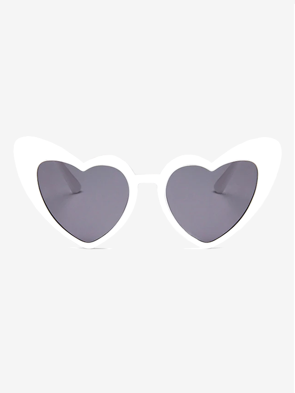 Lunettes Coeur Loulou Blanches