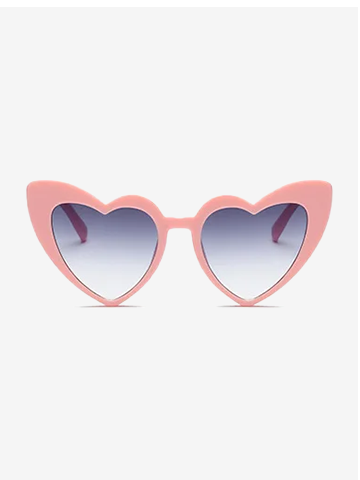 Lunettes Coeur Rose Bonbon