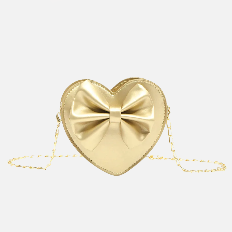 Sac à Main Coeur Noeud Papillon