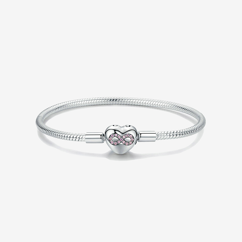 Bracelet Coeur Infini