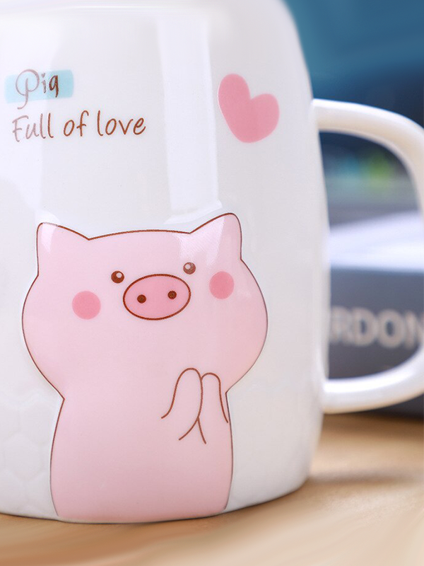 Mug Coeur Petit Cochon