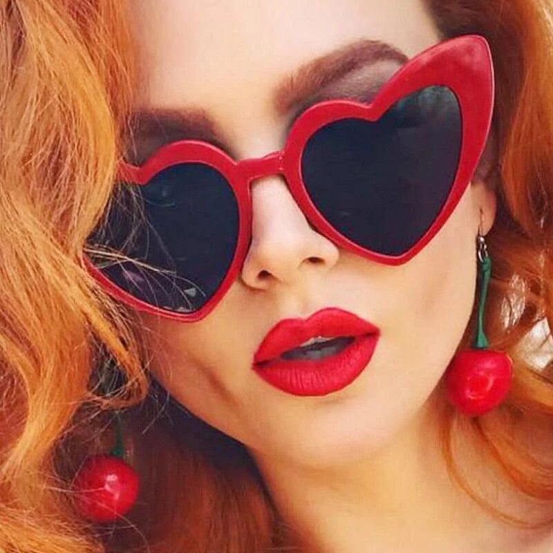 Lunettes Coeur Rouge Passion