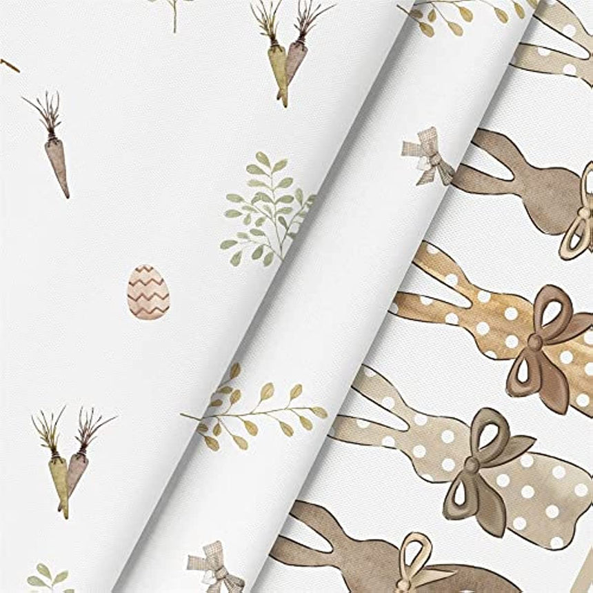 Nappe Coeur Lapin de Pâques