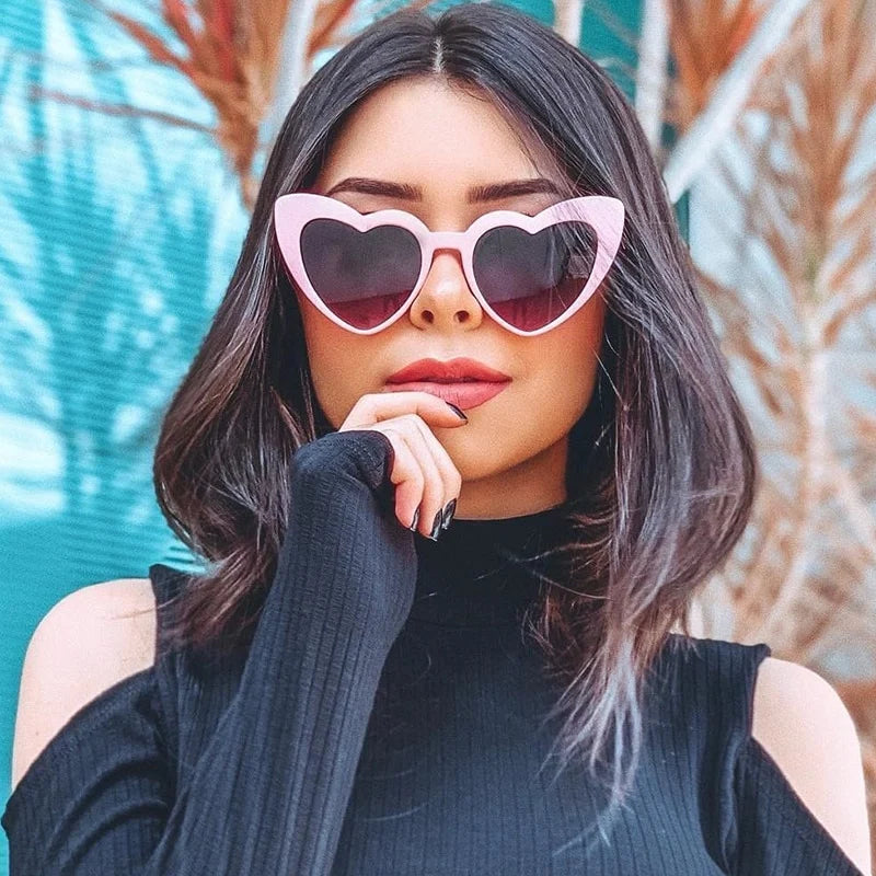 Lunettes Coeur Rose Bonbon