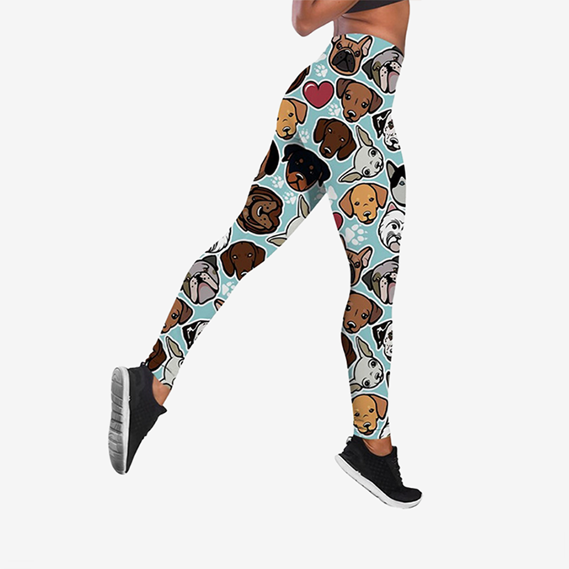 Legging Coeur Chiens