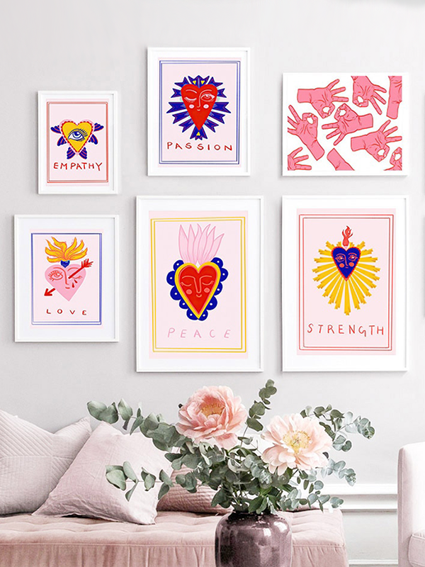Tableau Coeur Passion