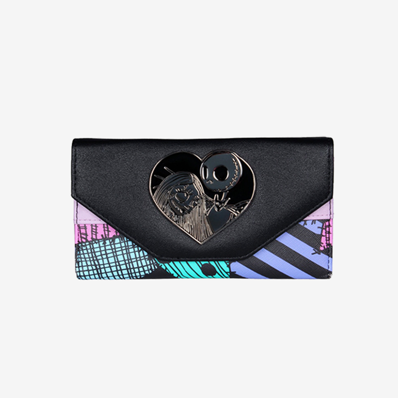 Porte-Monnaie Coeur Compagnon Jack et Sally