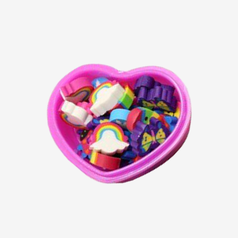 Gommes Coeur (20 unités)