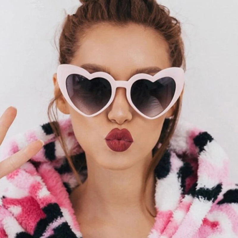 Lunettes Coeur Rose Bonbon