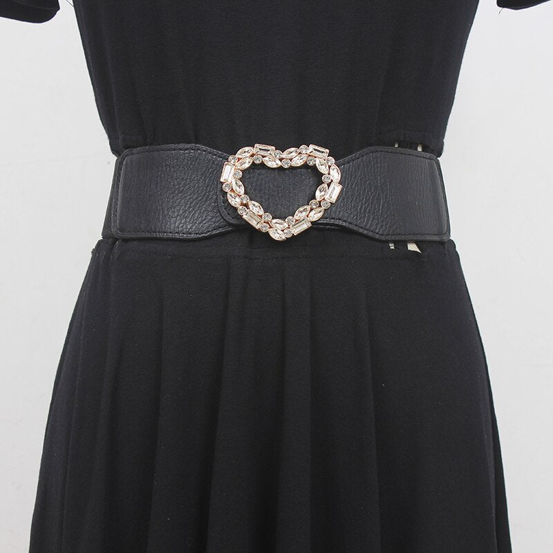 Ceinture Coeur Elastique Large